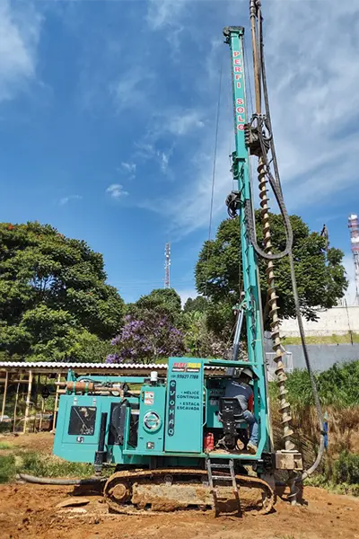 foto ilustrativa ESTACAS HÉLICE CONTÍNUA MONITORADA